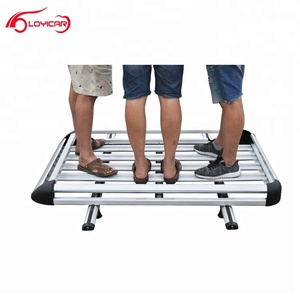 <span class=keywords><strong>Porte</strong></span>-bagages universel, panier de transport de cargaison sur le toit, en alliage d'aluminium, pour voiture tout-terrain, - Product Image 2