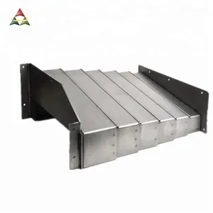 Strong Load Bearing CNC Machine Steel Telescopic Cover