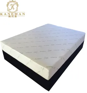 PU Foam Matratze Hersteller Direct Sell Memory Foam Matratze mit abnehmbarem Bambus bezug und Reiß verschluss