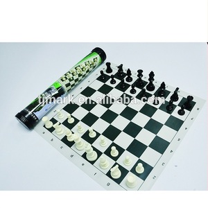 Set di scacchi in plastica per tornei all'aperto di alta qualità facile da trasportare - Product Image 2