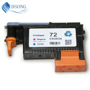 Dsong Neue Original druckkopf 72 mit Tinte patrone Auto Reset Chip für HP 72 Drucker