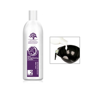 Crème lissante et rebondissante permanente pour cheveux Arganmidas Acid Professional Salon Use 1000ml*2pcs - Product Image 2
