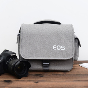 Sac pour appareil photo reflex numérique pour femmes, logo personnalisé, vintage, imperméable, haute qualité, M6 M50 200D 80D <span class=keywords><strong>750D</strong></span> <span class=keywords><strong>700D</strong></span> 6D 77D 5D3, fermeture à glissière - Product Image 2