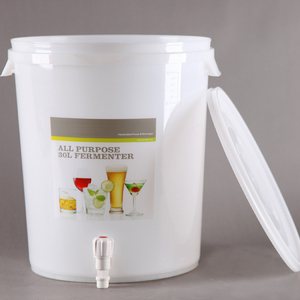 30 Litre <strong>Fermentation</strong> <strong>Bucket</strong> with Tap Airlock Home Brew Beer 30l <strong>Bucket</strong> - Product Image 5