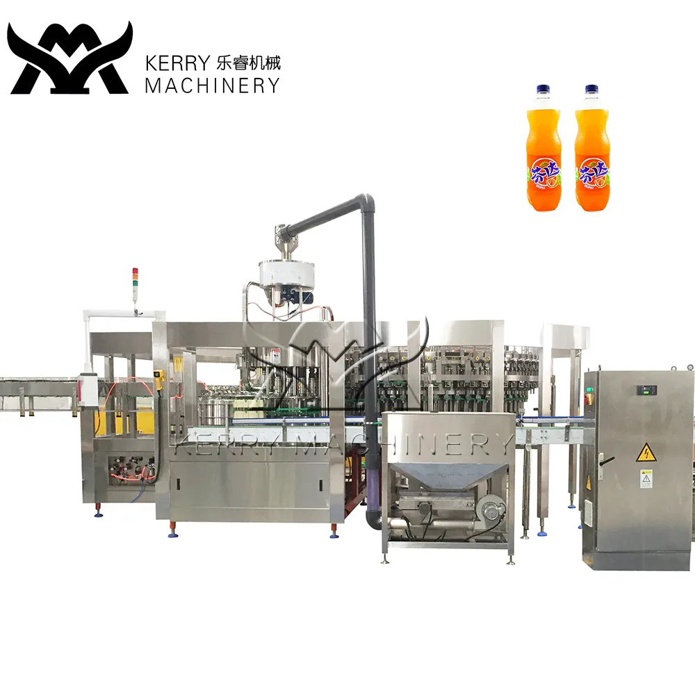 Automatico di bevande gassate linea di produzione/3-in-1 soft drink macchina di rifornimento