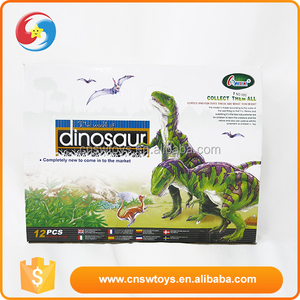 Custom cheap hard plastic 12 unids dinosaur mini plastic animal - Product Image 1