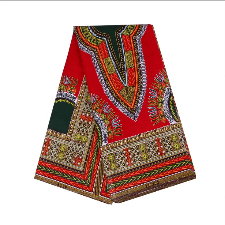 Batik-Druckt uch aus afrikanischer Baumwolle im JAVA WAX-Muster