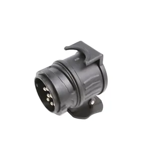 ISO/TS11446/1724 Trailer Plug Adapter Europeu 12v 13-7 Pino Adaptador de Reboque