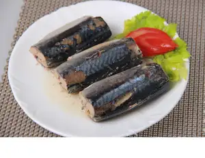 ZONCOM Factory Price Customized OEM Canned Mackerel Fish HACCP BRC HALAL Approved Canned Fish Price Canned Mackerel