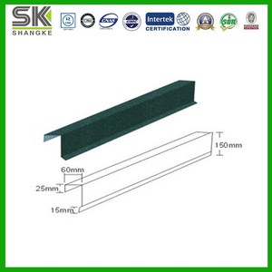 Verde Pietra Rivestito Zn-Al Tetto In Acciaio Chiatta Coperchio Della Scheda di J Piastrelle - Product Image 2