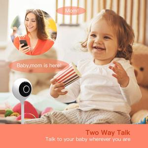 Lullaby Cloud IP Wifi Baby Monitor Cámara Monitor de temperatura Audio bidireccional - Product Image 4