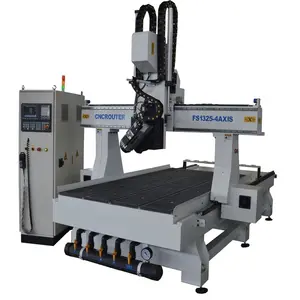 20% Discount price 4 axis 5 axis wood router cnc routing and engraving machine for wood MDF aluminum