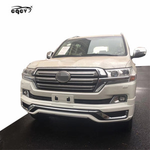 Kit carrosserie pour Toyota Land Cruise & <span class=keywords><strong>r</strong></span> lèvre avant diffuseur arrière échappement avec accessoires d'assemblage pour Toyota Land Cruise & <span class=keywords><strong>r</strong></span> Bodykit - Product Image 2