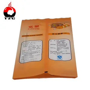 heat sealed plastic bag packaging of maize meal