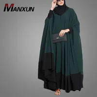 Roupas musculares islâmicos, novo modelo de abaya no dubai, vestido árabe