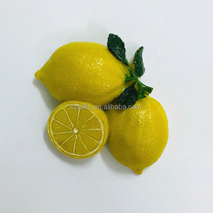 En gros pas cher personnalisé en résine 3d citron réfrigérateur aimants - Product Image 1