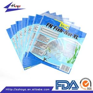 En plastique transparent imprimé plat Poly Sac Sacs <span class=keywords><strong>de</strong></span> pêche pour les filets d'emballage / - Product Image 3