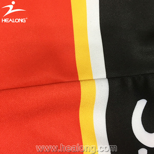 custom heat transfer printing cheap 100% polyester jersey - Product Image 5