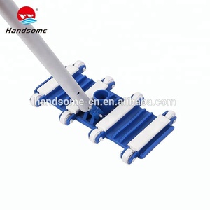 Por encima del suelo <span class=keywords><strong>piscina</strong></span> Limpieza cabeza de vacío con mango de aluminio - Product Image 1