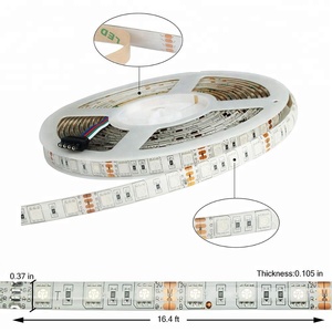 防水圣诞装饰照明5m <span class=keywords><strong>5050</strong></span> <span class=keywords><strong>300</strong></span>发光二极管<span class=keywords><strong>SMD</strong></span> RGB 44键红外遥控器发光二极管条形灯