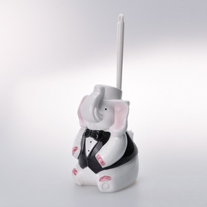 Support de brosse conçu par chat en céramique de couleur blanche de vente supérieure - Product Image 5