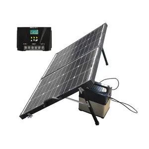 40w 50w 80w 100W पोर्टेबल सौर पैनल 150W बंद ग्रिड Polycrystalline 120w पोर्टेबल Foldable सौर पैनल