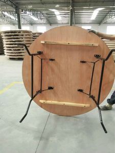 Wooden <strong>Folding</strong> <strong>Dining</strong> <strong>Table</strong> and <strong>Chairs</strong> in Set for Restaurant Hotel and Event - Product Image 5