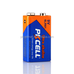 PKCELL Super Alcaline <span class=keywords><strong>9</strong></span> <span class=keywords><strong>V</strong></span> Batterie <span class=keywords><strong>6lr61</strong></span> pour Télécommandes - Product Image 2