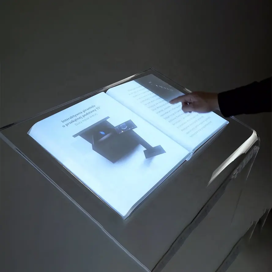 Nuovo design, interactive proiezione conferenze libro, 3d virtuale ebook modello per il museo exhibition.