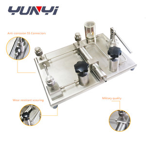 Yunyi Fabrika Satışı Yüksek Basınçlı Hidrolik El Pompası Basınç Kalibratörü - Profesyonel Taşınabilir Manuel Kalibrasyon Aleti - Product Image 5