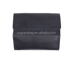 Hot Selling Pu Leather Shave Dopp Kit Travel <strong>Hanging</strong> Toiletry <strong>Wash</strong> <strong>Bag</strong> - Product Image 6