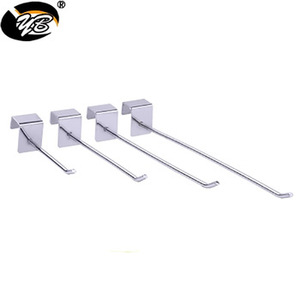 Phổ Biến Bán Buôn Đen Phun Ống Hooks Cross Bar Hiển Thị Móc Cho Cửa Hàng Và Siêu Thị - Product Image 4