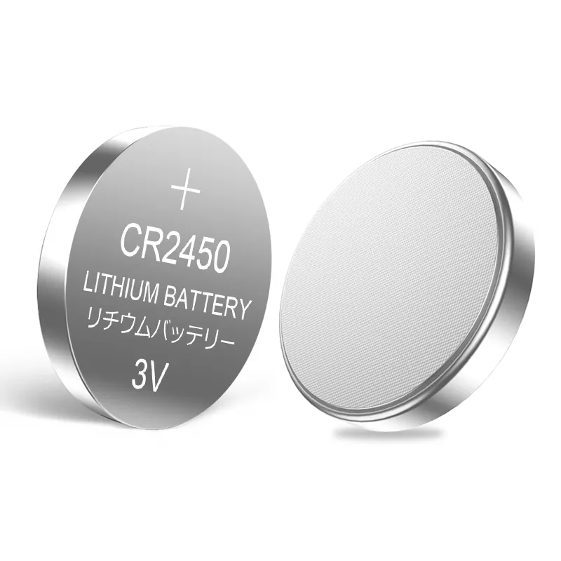 OEM CR2450 Batteries Lithium Dry 3V 630mah Button Cell Batteries