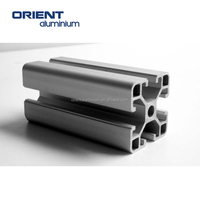 Extrusion de profil en aluminium, niveau supérieur 60x60, cadre en t