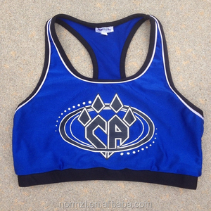Cheerleading Atletische Op Maat Gemaakte Sublimatie Sportbeha En Korte Broek Hoge Kwaliteit Klant