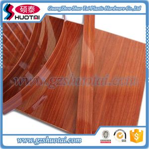 Various Spec Living Room Wood Grain <strong>Plastic</strong> Cabinet <strong>Edge</strong> <strong>Trim</strong> - Product Image 4