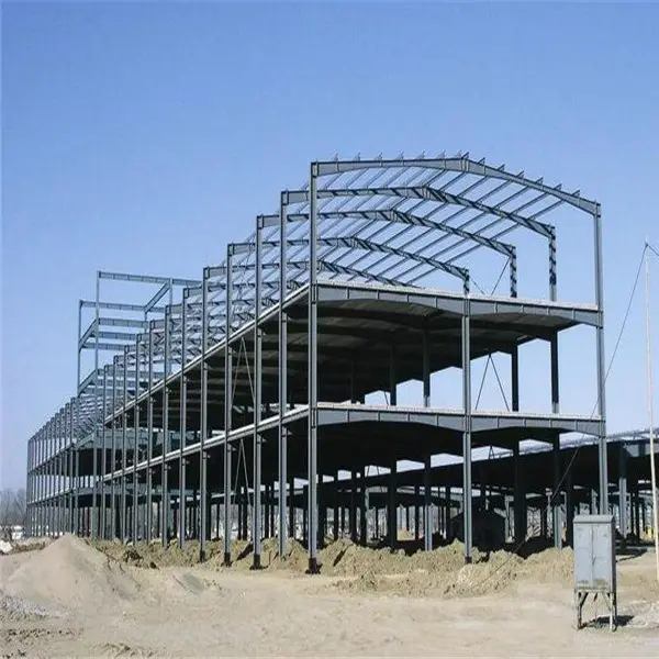 Metalen bouw projecten fabricated stalen structuur