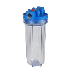 Water Filter Suppliers Water Treatment Water Purification 10'' 20'' Clear Water Filter Housing