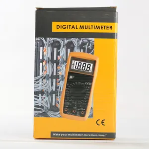 Multímetro digital de preço baixo ms8221b/multímetro display digital china fornecedor atacado/manual & auto range multímetro digital