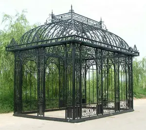 Luxurious iron Pavilion cabins garden rooms