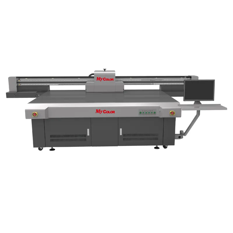 Imprimante uv hybride 3 en 1 à plateau, grand format, pour impression uv 1000 w