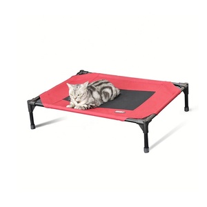 Cama de camping impermeable para mascotas, cama portátil de viaje para perros, cama de campamento de malla Oxford - Product Image 3