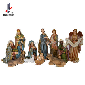 Venta caliente 3D Real Life Christmas Belenes Nuevo diseño Interior Uso religioso Hecho de resina - Product Image 2