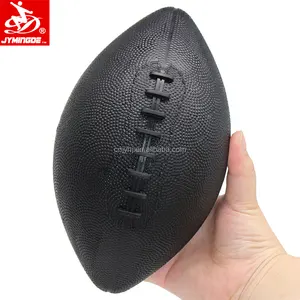 Mini pallone da football americano nero in gomma