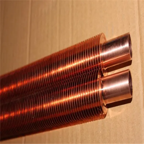 銅板フィン熱交換器および連続フィン銅パイプ冷却ラジエーターコイル