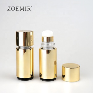 Bouteille d'emballage cosmétique en plastique, nouveau <span class=keywords><strong>type</strong></span> de coussin d'air, liquide, pour fond de teint, <span class=keywords><strong>tube</strong></span> rotatif à vis, sans air, BB crème, 10 pièces de 30ml - Product Image 2