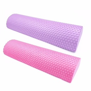 Half Round 30-45cm EVA Massage Foam Roller Yoga Pilates Balance Pad