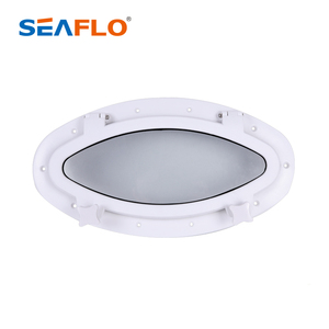 SEAFLO oem 해병은 323mm 창 바다 부속품을 가진 타원형 모양 바다 portholes를 공급합니다