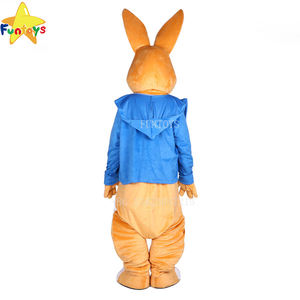 Funtoys CE Peter <span class=keywords><strong>Coniglio</strong></span> Costumi Della Mascotte Di Natale del <span class=keywords><strong>Vestito</strong></span> Operato per Adulti Del Partito di Halloween - Product Image 4
