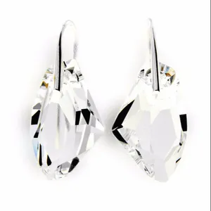 Alibaba Express New Fashion Jewelry 925 sterling silver Galactic Earrings with crystals